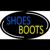 Blue Shoes Yellow Boots Neonreclame