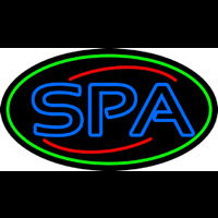 Blue Spa Neonreclame