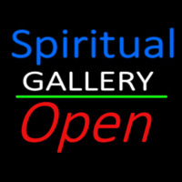 Blue Spritual White Gallery With Open 2 Neonreclame