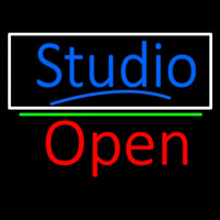 Blue Studio With Open 2 Neonreclame