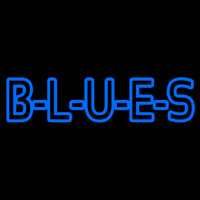 Blues Block Neonreclame