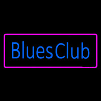 Blues Club Pink Border Neonreclame