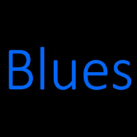 Blues Cursive Neonreclame