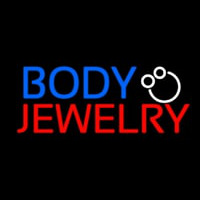 Body Jewelry Block Logo Neonreclame