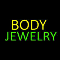 Body Jewelry Block Neonreclame