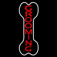 Bone Grooming Vertical Neonreclame