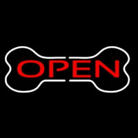 Bone Logo Open Neonreclame