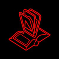 Books Logo Neonreclame
