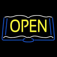 Books Open Neonreclame