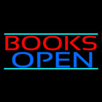 Books Open Neonreclame