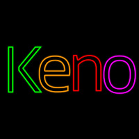 Border With Keno 1 Neonreclame