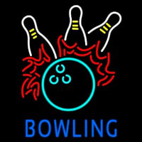 Bowling Fire Neonreclame