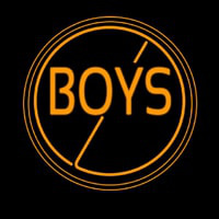 Boys Neonreclame
