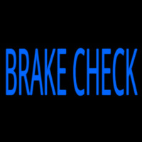 Brake Check Neonreclame