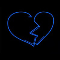 Broken Heart Neonreclame