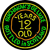 Buchanans 12 Year Old Neonreclame