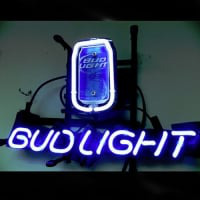 Bud Can Budweiser Bier Bar Neonreclame