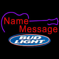 Bud Light Acoustic Guitar Beer Sign Neonreclame