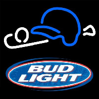 Bud Light Baseball Beer Sign Neonreclame