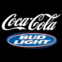 Bud Light Coca Cola White Beer Sign Neonreclame