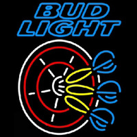 Bud Light Darts Pin Beer Sign Neonreclame