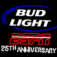 Bud Light ESPN Beer Sign Neonreclame