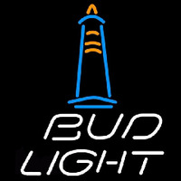 Bud Light Lighthouse Beer Sign Neonreclame