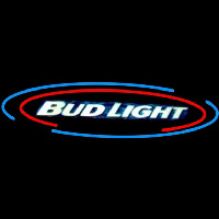 Bud Light Oval Large Beer Sign Neonreclame
