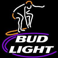 Bud Light Surfer Beer Sign Neonreclame