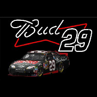 Bud Nascar 29 Neonreclame