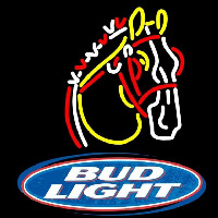 Budlight Logo Horse Beer Sign Neonreclame