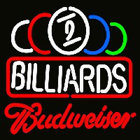 Budweiser Ball Billiards Te t Pool Beer Sign Neonreclame