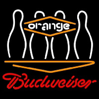 Budweiser Bowling Orange Neonreclame