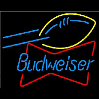 Budweiser Football Bowtie Neonreclame