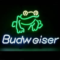 Budweiser Frog Bier Bar Pub Bord