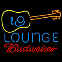 Budweiser Guitar Lounge Beer Sign Neonreclame