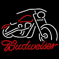 Budweiser Motorcycle Neonreclame
