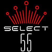 Budweiser Select 55 Beer Sign Neonreclame