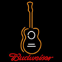 Budweiser Wall Guitar Beer Sign Neonreclame