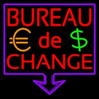 Bureau De Change Neonreclame