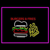 Burgers And Fries Neonreclame
