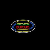 Burgers Oval Neonreclame