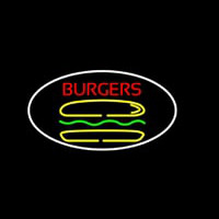 Burgers Oval Neonreclame