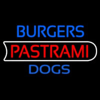 Burgers Pastrami Dogs Neonreclame