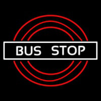 Bus Stop Border Neonreclame