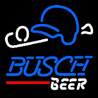 Busch Baseball Beer Sign Neonreclame