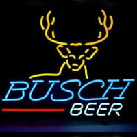 Busch Bier Bar Open Neonreclame