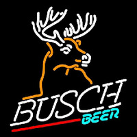 Busch Deer Beer Sign Neonreclame