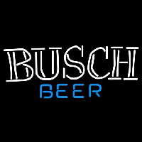 Busch Double Stroke Word Beer Sign Neonreclame