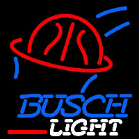 Busch Light Basketball Beer Sign Neonreclame